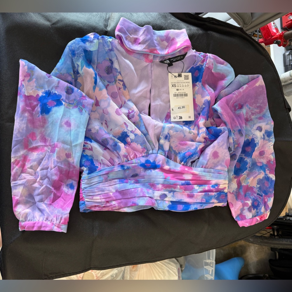 Zara Multicolor Floral Dress